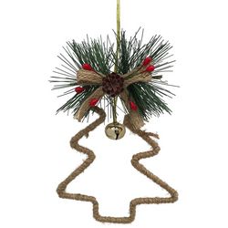 Brighten The Season 7 In. Tree Silhouette Holiday Ornament