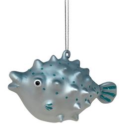 4.5 In. Puffer Fish Christmas Ornament