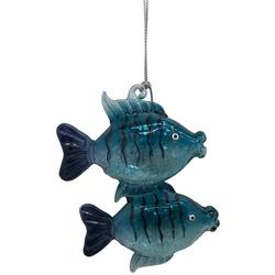 4 In. Double Fish Holiday Ornament
