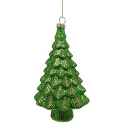 6.5 In. Glitter Tree Holiday Ornament