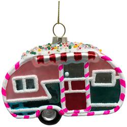 4.25 In. Camper Holiday Ornament