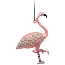 6 In. Flamingo Christmas Ornament