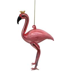 6 In. Flamingo Queen Christmas Ornament