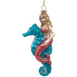 Glass Mermaid Ornament