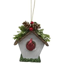Bird House Ornament
