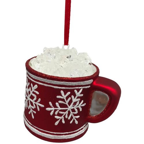 Brighten the Season Mug with Ice Cubes Ornament