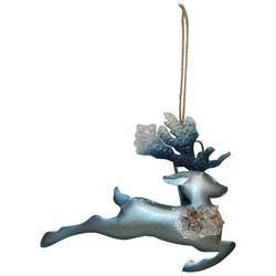 Running Reindeer Coastal Ornament