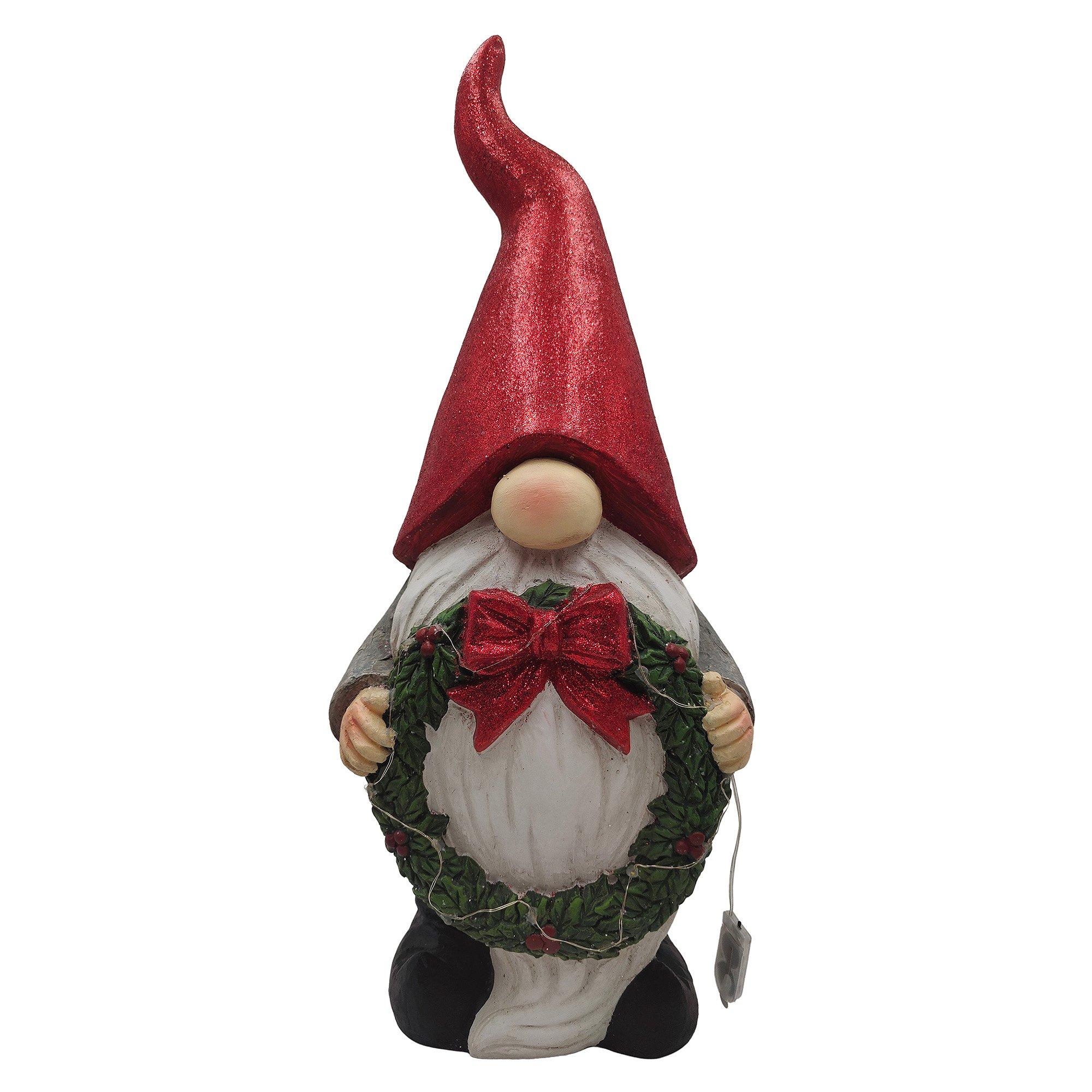 23 in. LED Gnome Tabletop Decor