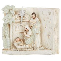 Holy Family Bible Tabletop Decor