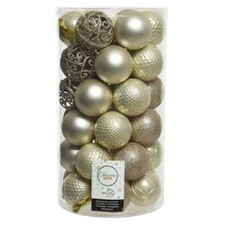 37pc.  Matte Set Tree Balls Ornaments