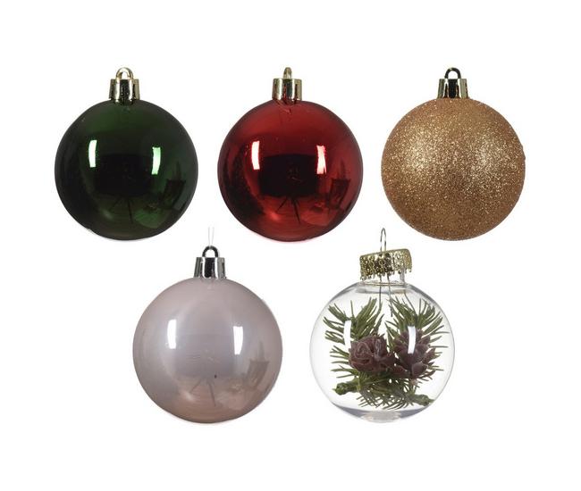 20ct. 3 Purple Shatterproof Christmas Ornaments