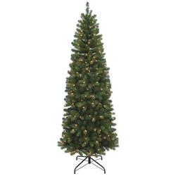 7 Ft. Slim Pre-Lit Christmas Tree