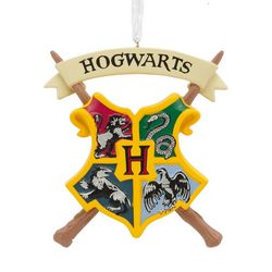 Hallmark Harry Potter Hogwarts Crest Tree Ornament