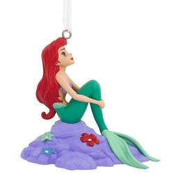 Ariel on Rock Ornament