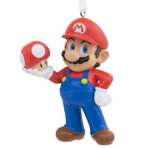Hallmark Mario with Mashroom Ornament