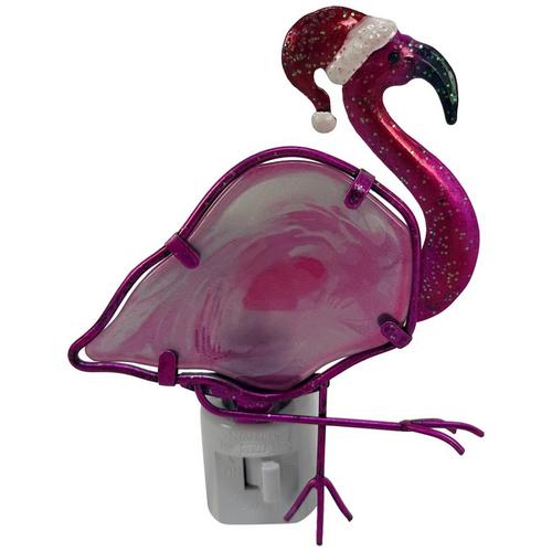 3.5x4 in. H Flamingo Christmas Decor