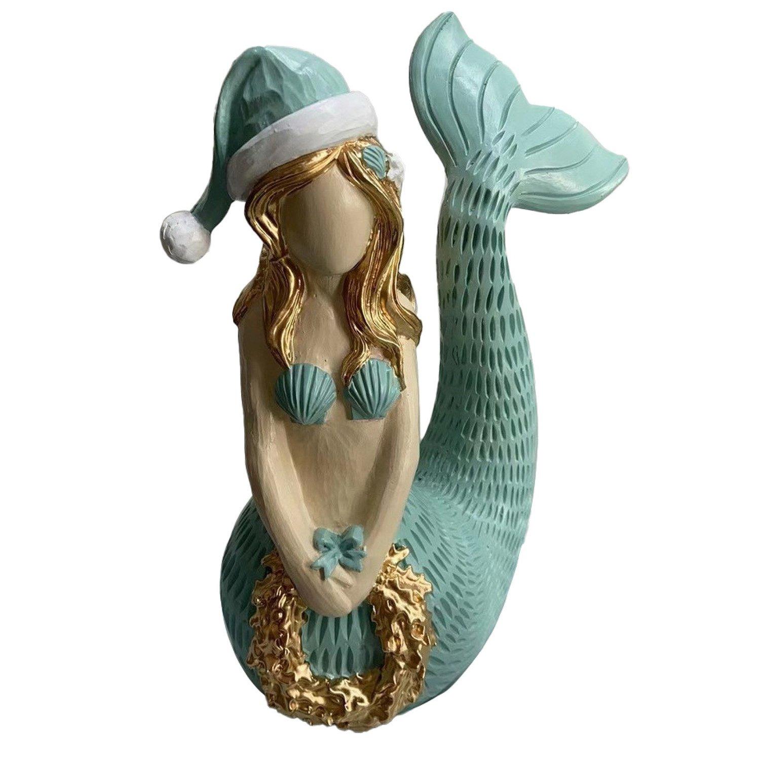 Tail Up Mermaid Tabletop Decor