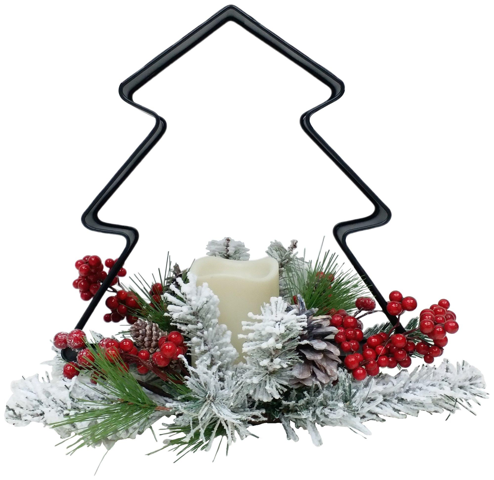 13'' LED Candle Tree Decor