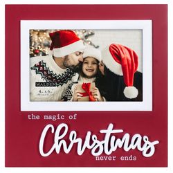 Malden 4'' x 6'' Magic Of Christmas Photo Frame