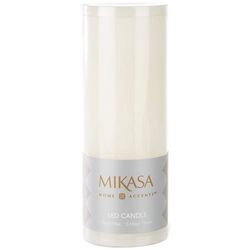 Mikasa 3x8 Solid LED Wax Pillar Candle
