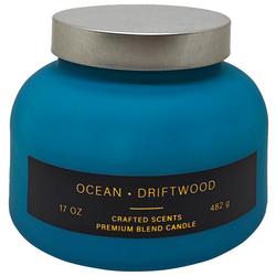 17 Oz Ocean Driftwood Jar Candle