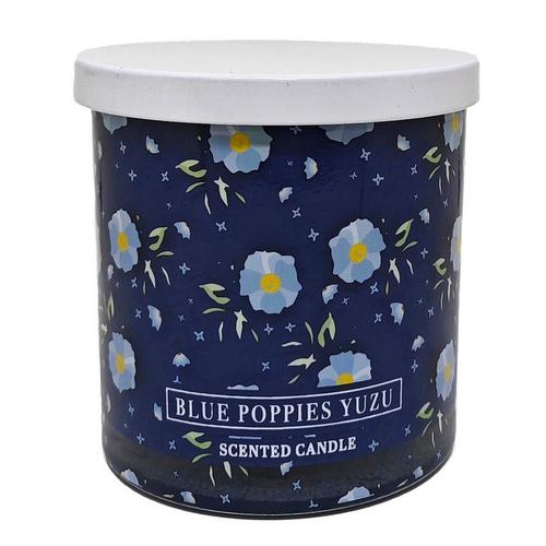 14 oz. Blue Poppies Yuzu Jar Candle