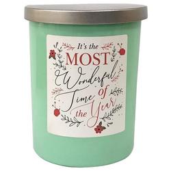 17 oz. Wonderful Time Of The Year Jar Candle