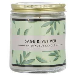 7.5oz Sage and Vetiver One Wick Candle