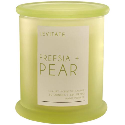 10 oz. Freesia Pear Wax Jar Candle
