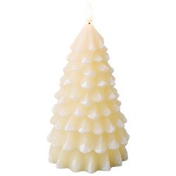 Kaemingk Lumineo 8'' LED Holiday Tree Wax Candle