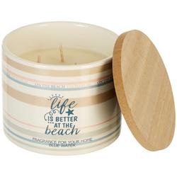 11 oz. Life Is Better At The Beach Jar Candle