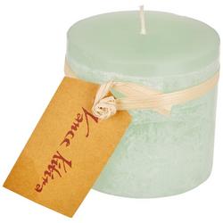 3in Unscented Pillar Candle