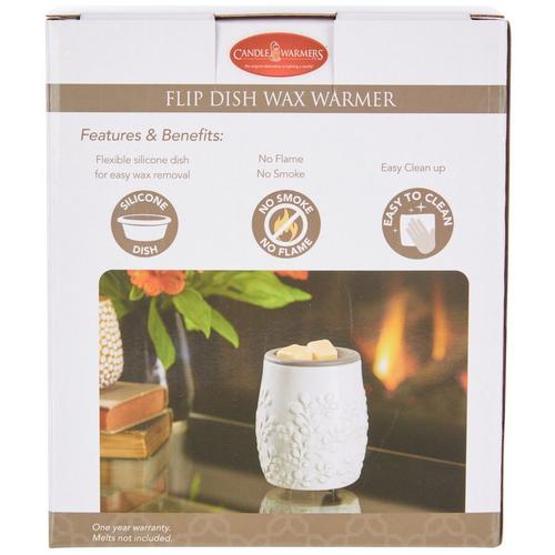 Candle Warmers 3.5x5 Flip Dish Fragrance Melt Warmer