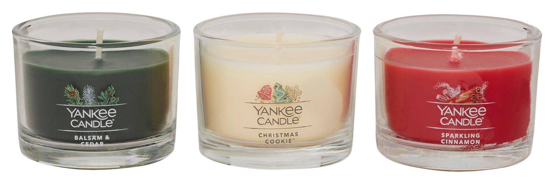 3-pk. Christmas Class Mini Jar Candle Set