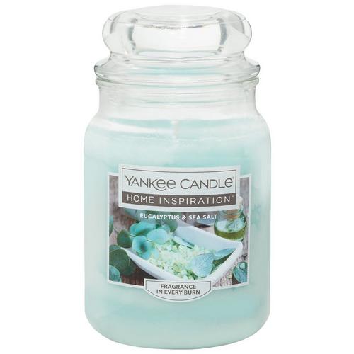Yankee Candle 19 oz. Eucalytpus and Sea Salt