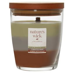 Woodwick Natures Wick 10oz 3-Scents-In-1 Jar Candle
