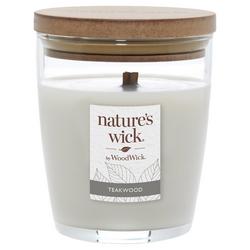 Natures Wick 10oz Teakwood Jar Candle