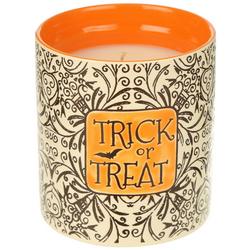 11 Oz Trick Or Treat Stoneware Candle