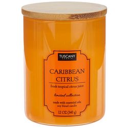 Tuscany 12 Oz. Caribbean Citrus Jar Candle