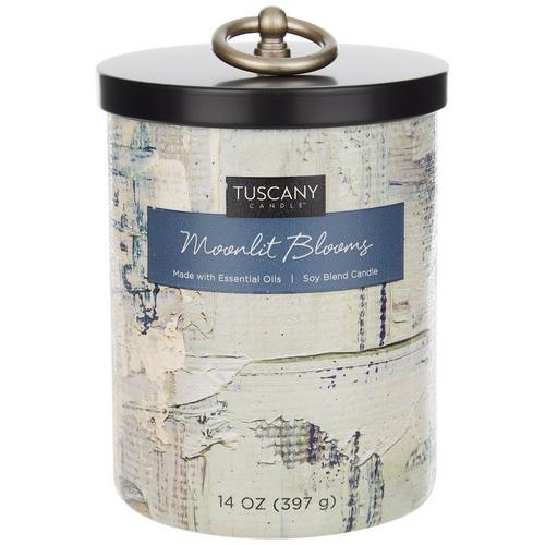 Tuscany 14 oz. Moonlit Blooms Jar Candle