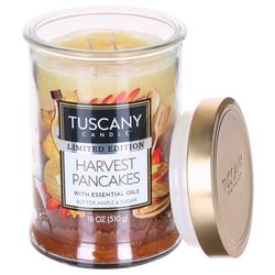 Tuscany 18 oz. Harvest Pancakes Two Wick Jar Candle
