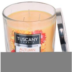 Tuscany 14 oz. Autumn Blossom Three Wick Jar Candle