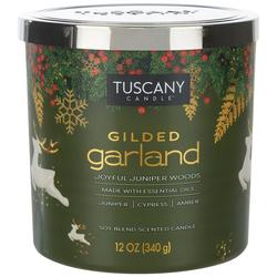 12 oz. Gilded Garland Jar Candle