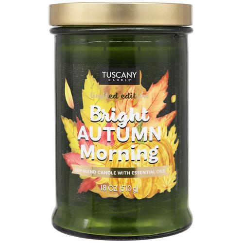 18 oz. Bright Autumn Morning Jar Candle