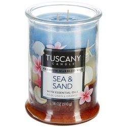 Tuscany 18 oz. Sea & Sand Jar Candle
