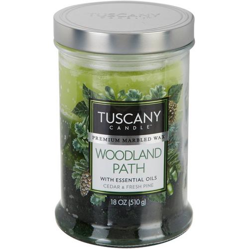 Tuscany 18 oz. Woodland Path Jar Candle