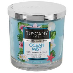 Tuscany 14 oz. Ocean Mist Soy Blend Jar Candle