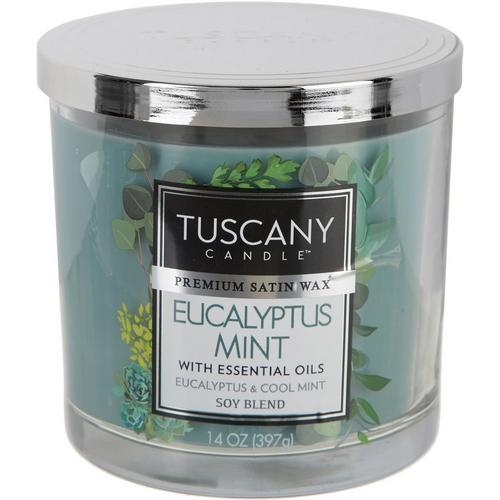 Tuscany 14 oz. Eucalyptus Mint Soy Blend Jar