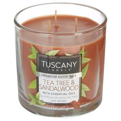 Tuscany 14 oz. Tea Tree & Sandalwood Soy Blend Jar Candle