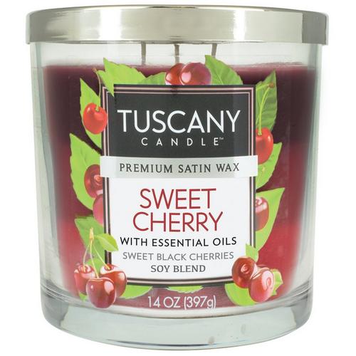 Tuscany 14 oz. Sweet Cherry Jar Candle